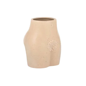 Eve Ceramic Vase 13.5x11x16cm Nude