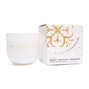 Essential Oil Crystal Candle - Citrine