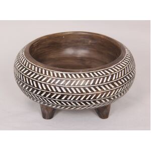 15cm boho tribal african decor bowl 2 asstd