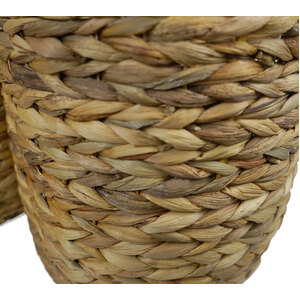 Seagrass Basket Large: D 35cm x H 40cm, Small: D 30cm x H 35cm