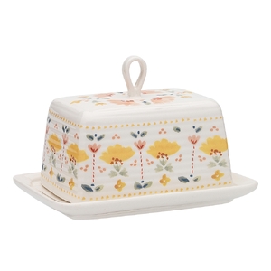 Clementine Butter Dish & Tray