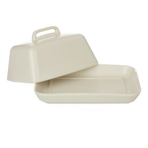 Darley Butter Dish 17x12.5x9cm Cream
