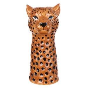 Lennon Cheetah Vase 12x11x25cm Mul