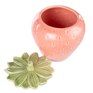 Anniston Strawberry Jar 13x15.3cm Pink