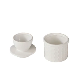 NSL DW Wildflower & Hive Butter Bell 10.3x10.3x10.3cm Whi