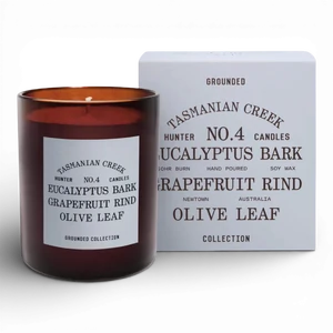 No.4 Tasmanian Creek - Eucalyptus bark, Grapefruit Grind, Olive Leaf