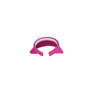 Ladies push on visor - ellen - bright pink - OS