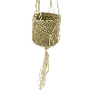 Cotton Hanger W/Beads H120