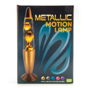 METALLIC MOTION LAVA LAMP SILVER - BULK ITEM