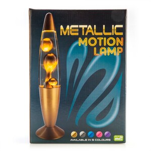 Silver Metallic Magma Motion Lamp -  BULK ITEM