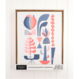 Artist Lab - Rachel Lee - Succulents 02 - 40x50cm - CLICK & COLLECT ONLY