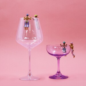 Disco Cowboy Drink Marker - Set of 6