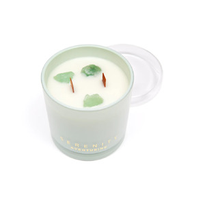 Crystal 300g Candle-Aventurine