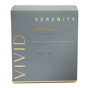 Vivid 7.5oz candle-Gin & Tonic