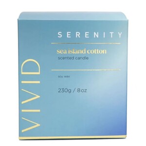 Vivid 7.5oz candle-Island Cotton