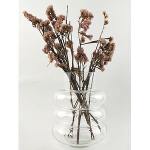 Tommy Ring Glass Vase Clear Med 22cm