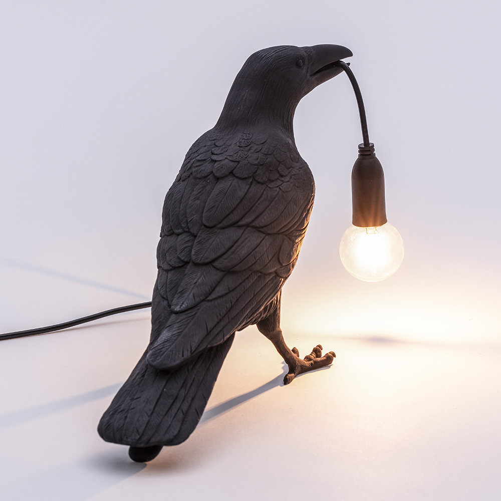 Waiting black bird lamp Homewares D cor Lighting Lamps