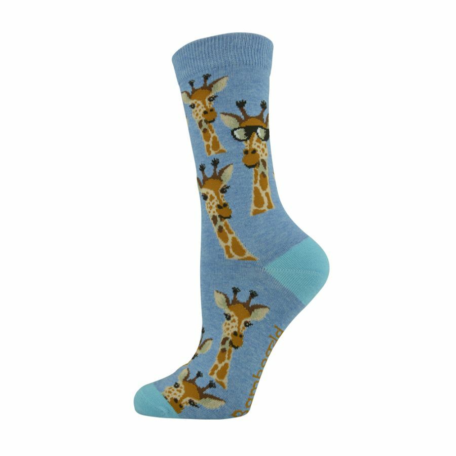 Bamboozld Socks Womens giraffe bamboo sock Bamboo & Cotton