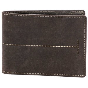 RFID bifold wallet dark brown