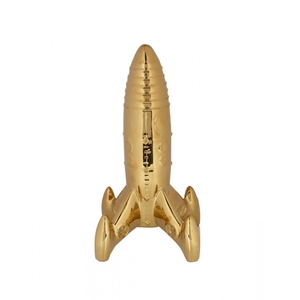 My Spaceship - Retro style spaceship sculpture - Gold Limited Edition