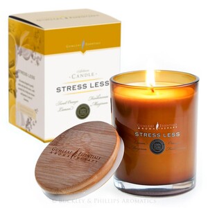 Stress less artisan candle
