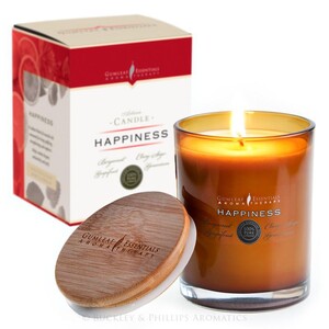 Happiness artisan candle