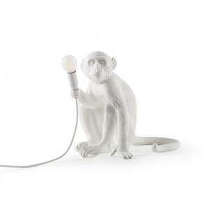 Monkey Lamp Sitting - Seletti
