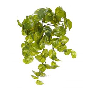 Green Pothos Hanging Faux Plant