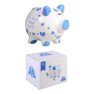 My first piggy bank - Blue