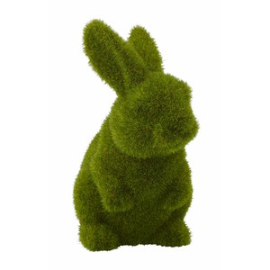Large Moss Bunny Sitting