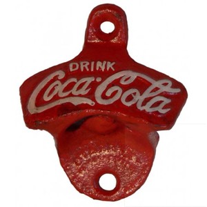 Coca cola cast iron Bottle Opener Size 9cm