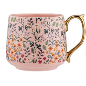 Flowering Fields Pink Mug