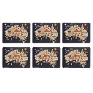 Land Down Under AUS 6pk Placemat