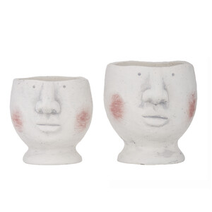 Allen & Andy Pot 15/17cm White