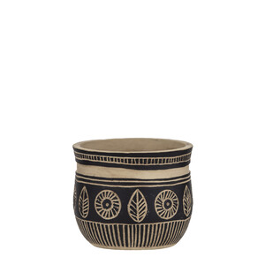 Darian Pot 13x13x11cm Black