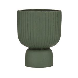 Zaria Pot 14x14x18cm Dark Green