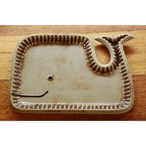Ceramic Whale Plate Large 27cm