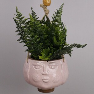 Amelia hanging pot plannter - Pink 14cm