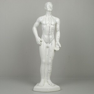 Ceramic Acupuncture Man 54cm