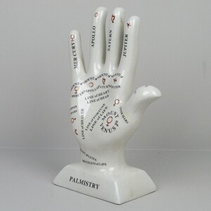 Large palmistry hand 28cm