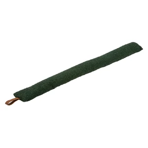 Boucle Forest Green Draught Excluder - BULK ITEM