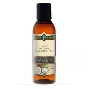 Fractionated coconut carrier oil