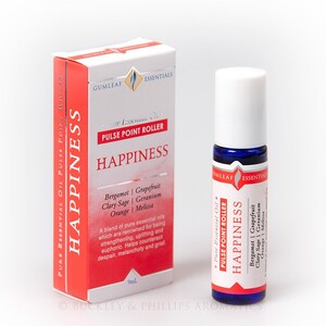Happiness pure essential oil pulse point roller