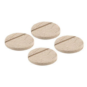 Emerson Champagne Round 4pk Coaster