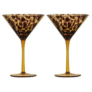 Anthea 2pk Martini Glass - BULK ITEM