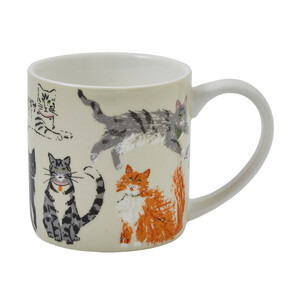 UW Feline Friends New Bone China Mug 250ml 8.2x8.2x8.2cm ML
