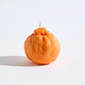 Sumo Orange Large Candle
