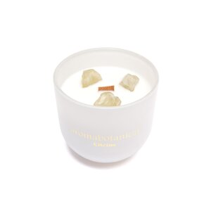 Essential Oil Crystal Candle - Citrine