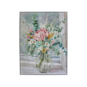 Framed Canvas Pretty Bouquet - CLICK & COLLECT ONLY