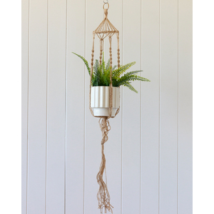 Decor - Muriel - Macrame Hanging Planter Nest - 12x100cm